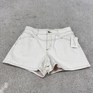 Universal Thread Shorts Vintage Midi Ivory Pockets Women’s Size 6 NWT